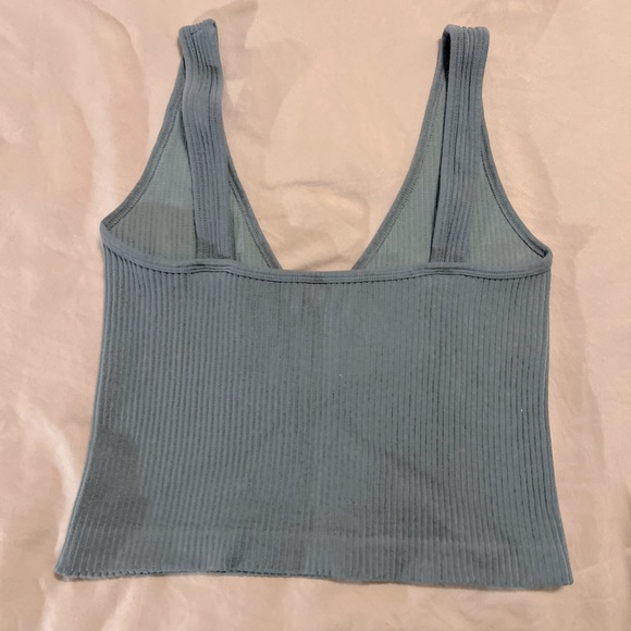 Free People Solid Ribbed Brami Tank Top - Picture 3 of 5